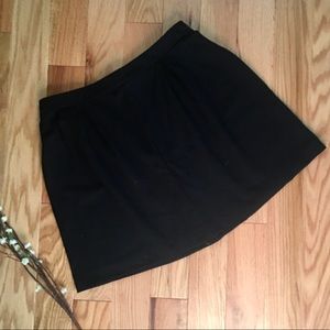Madewell Black Ponte Skirt